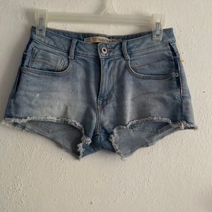 Non high rise jean shorts